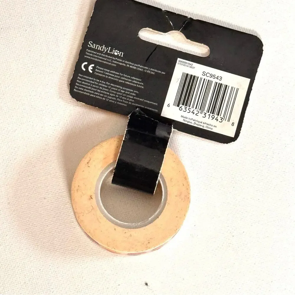 Tape Works Decorative Notebook Journal Craft Tape Two Pack New in Package